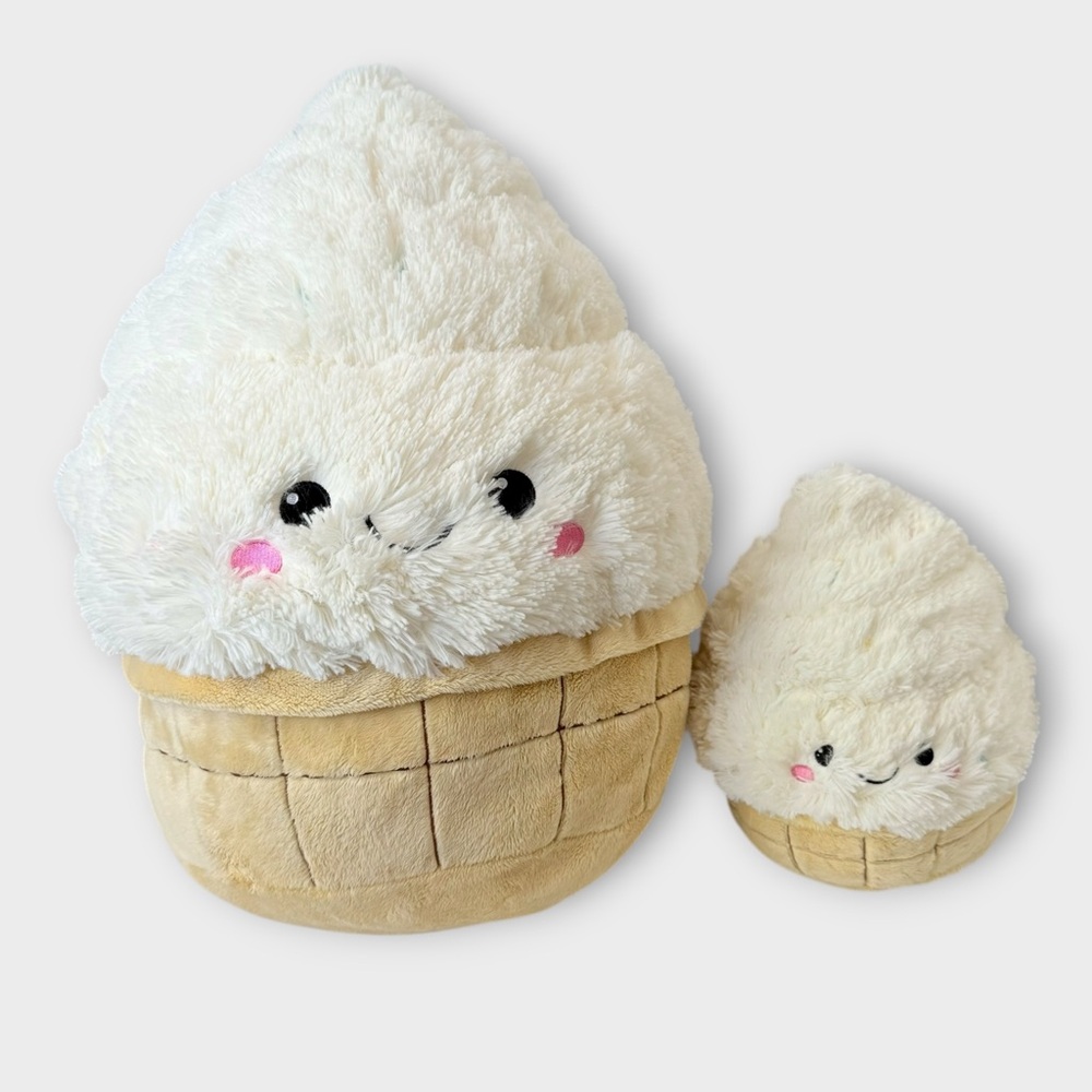 Giant & Small Sprinkle Cupcake Squishables VGC